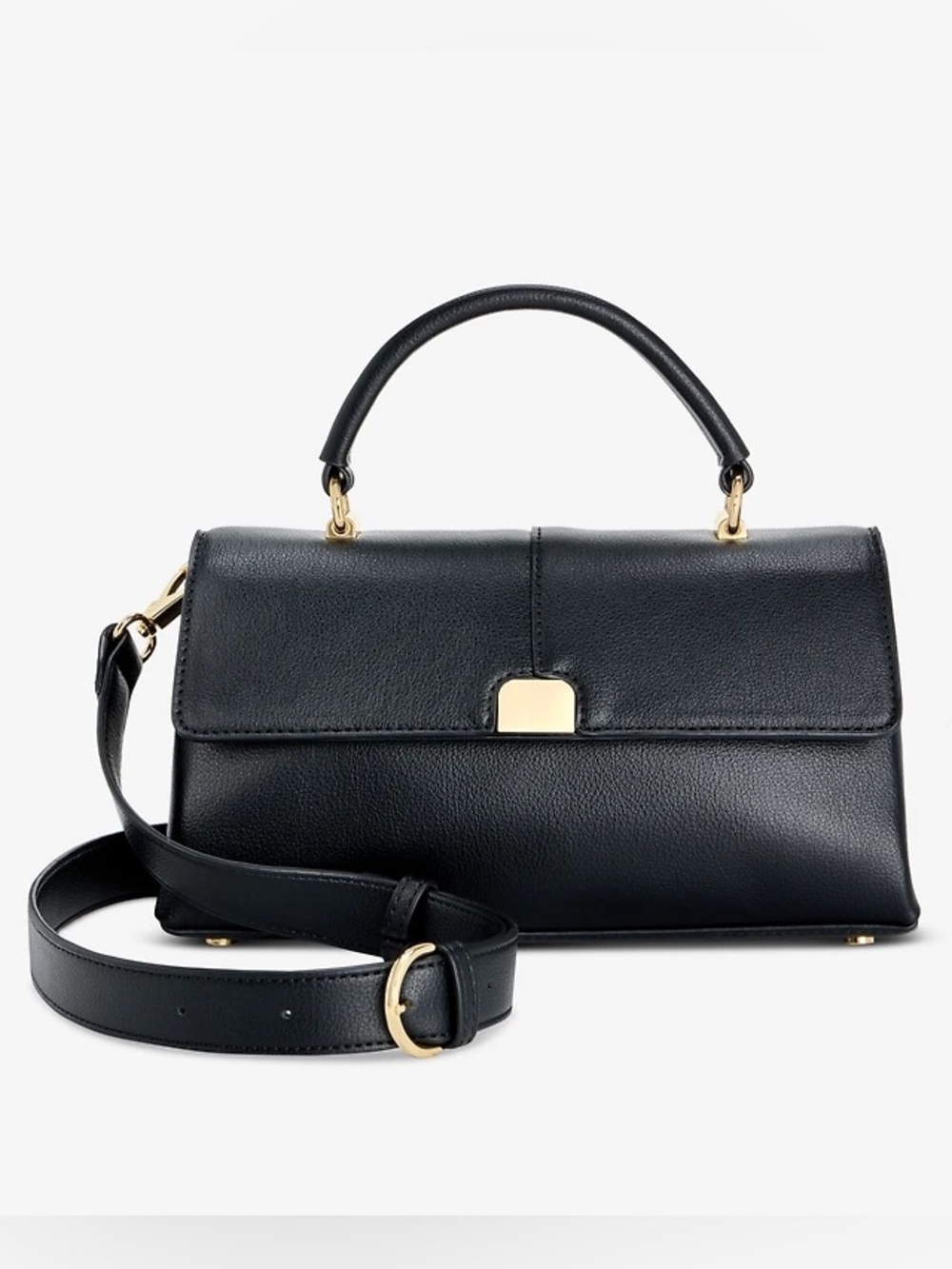 On 34th Kristt Small Solid Top Handle Crossbody Purse